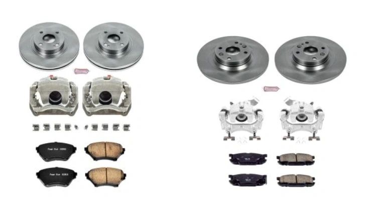 Sport Brake Caliper Upgrade Kit PowerStop Reproduction New 1990-2005 NA and NB Mazda Miata
