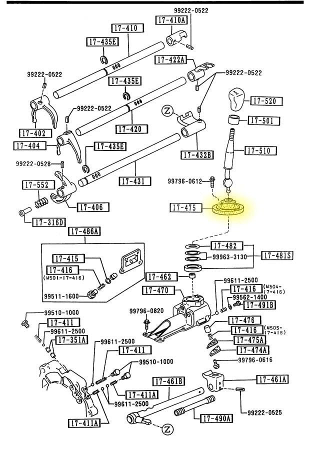 Shifter Turret Lower Dust Boot Manual Transmission Factory New 1990-1993 NA Mazda Miata