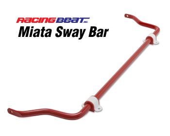 Sway Bar Front Solid Racing Beat 15/16" Aftermarket New 1990-1993 NA Mazda Miata