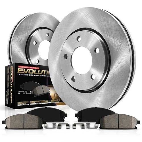 Brake Rotors and Pads Front Set PowerStop OE Replacement New 1990-1993 NA Mazda Miata