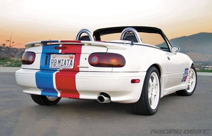 Cat Back Exhaust Racing Beat Power Pulse Aftermarket New 1996-1997 NA Mazda Miata