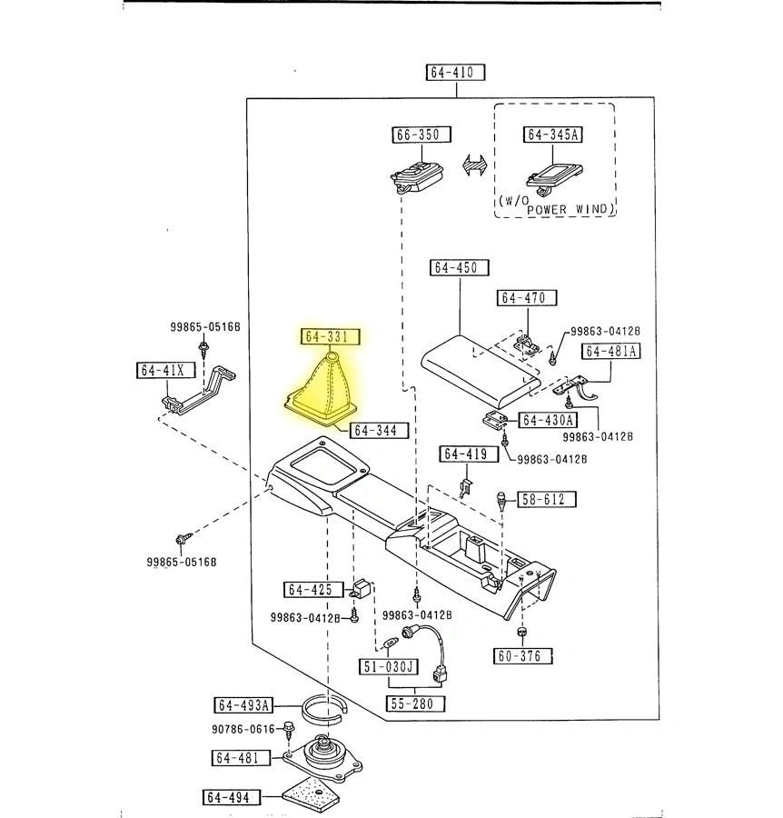 Shifter Boot Manual Transmission Factory New 19901997 NA Mazda Miata Mikes Miata Parts