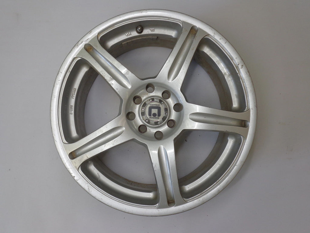 Wheel 17X7 5 Spoke Motegi Racing Alloy Wheel Aftermarket Used for 1990-2005 NA and NB Mazda Miata
