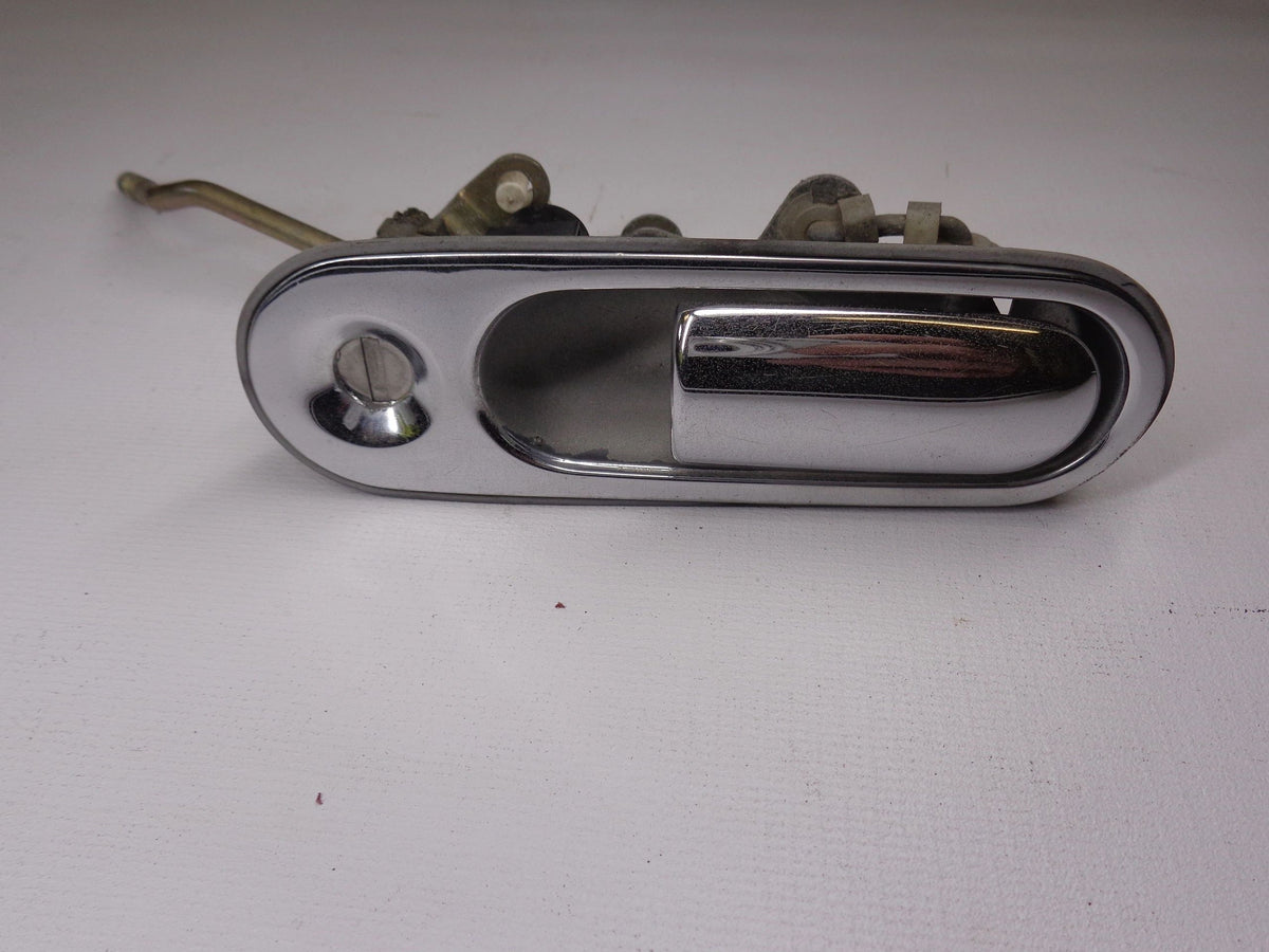 Exterior Door Handles Pair and Trunk Lock and Glove Box Latch with Mat