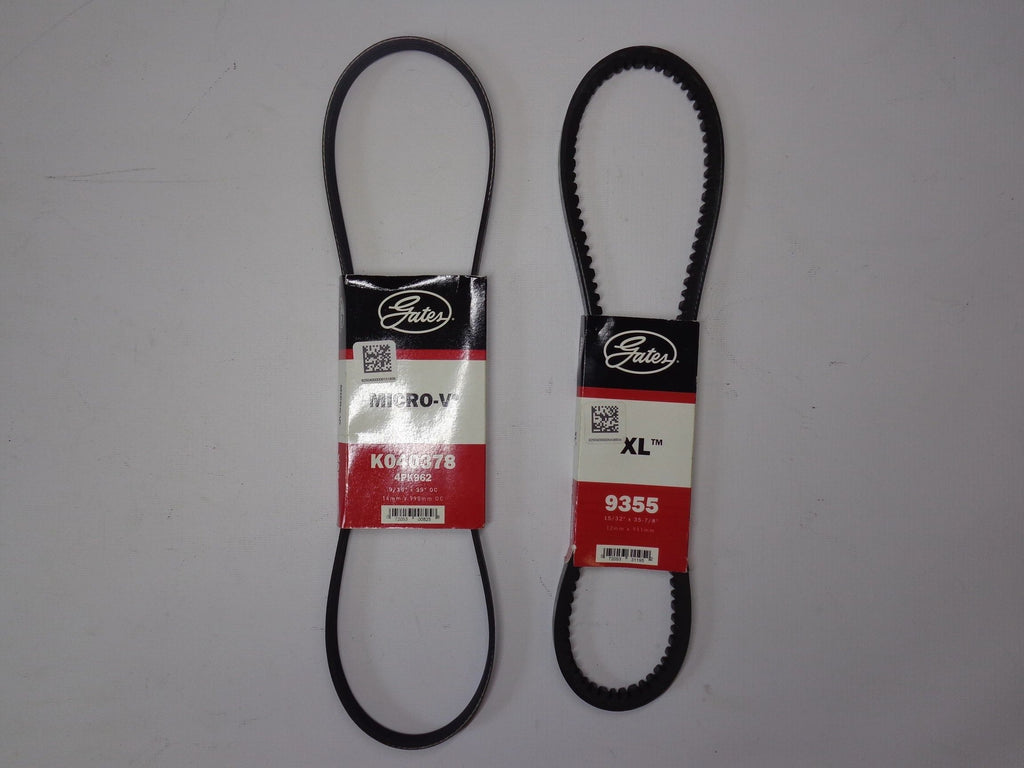 Accessory Drive Belt Kit Gates Aftermarket New 1990-1993 NA Mazda Miata
