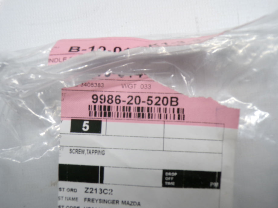 nobu5733 Screw for Sun Visor Or Parking Brake Cover Factory New 1990-2005