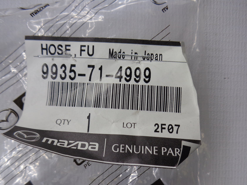 Fuel Tank Filler Pipe Breather Hose Factory New 19901997 NA Mazda Mia