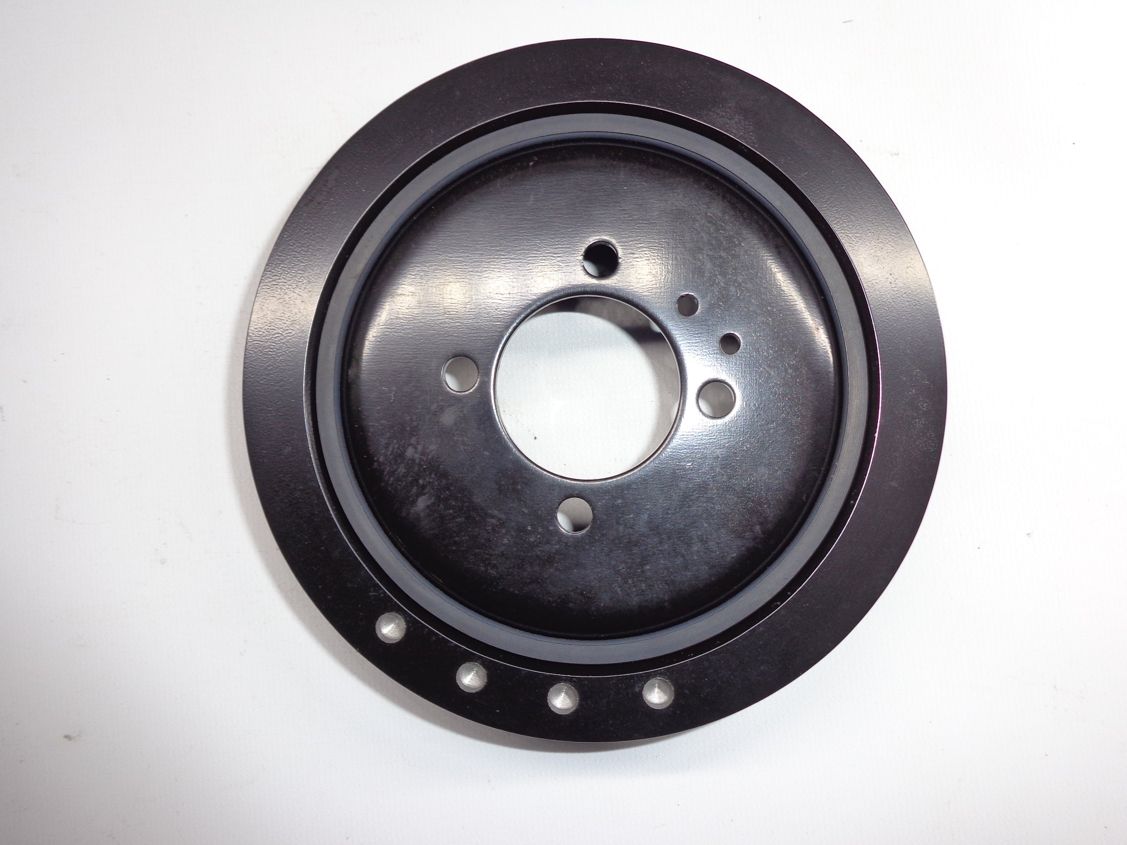 thumbnail image 2 of Used OEM Mazda Miata MX-5 NB Crank Pulley – Steel Stamped 1999-2005 2 of 6
