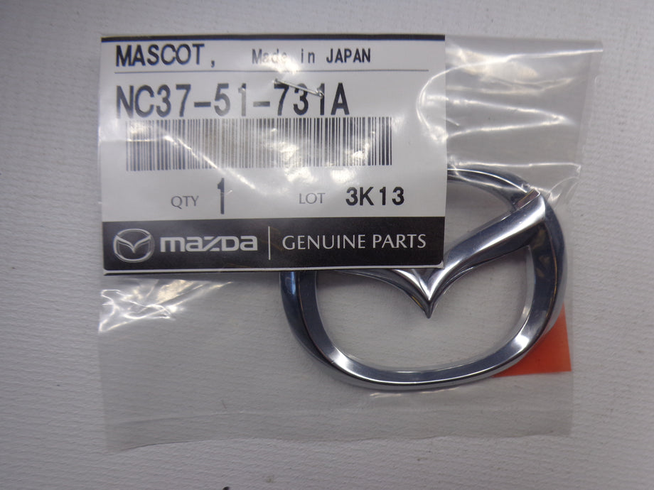 Mazda Emblem for Trunk Lid Factory New 1999-2005 NB Mazda Miata