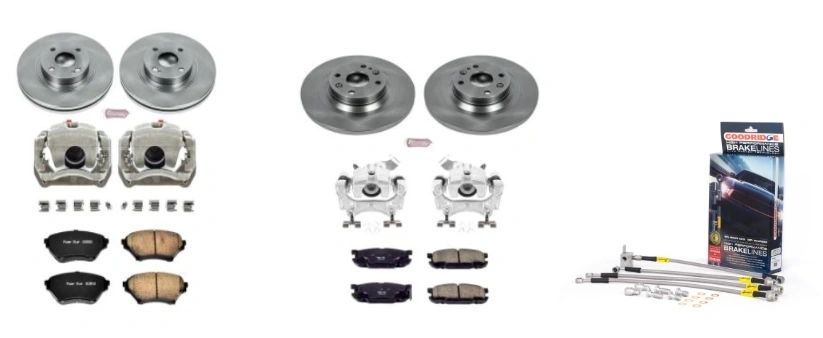 Sport Brake Caliper Upgrade Kit PowerStop Reproduction New 1990-2005 NA and NB Mazda Miata