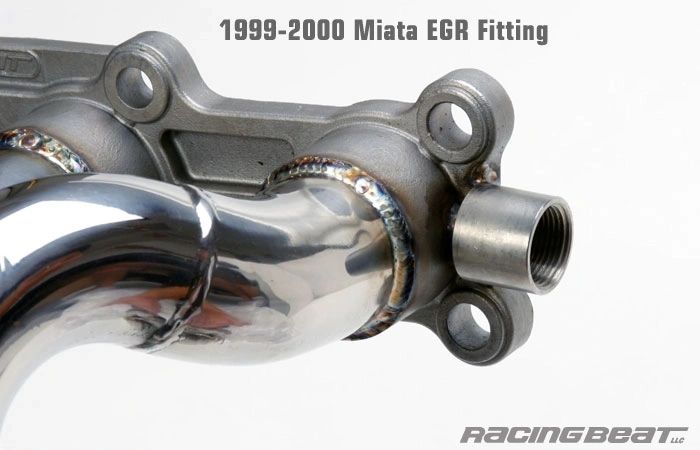 Exhaust Header Racing Beat Aftermarket New 1999-2000 NB Mazda Miata