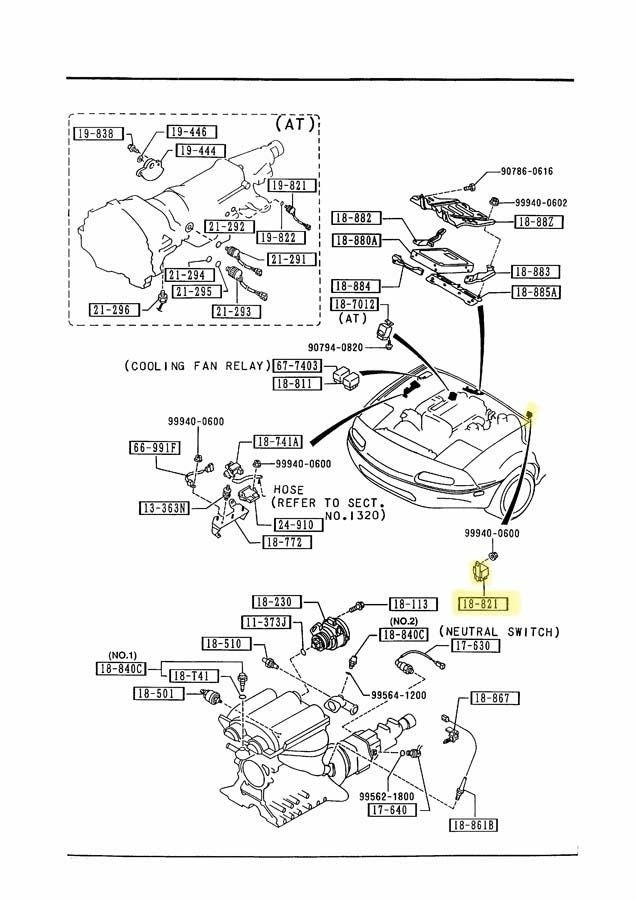 Relay Fuel Pump Factory New 1990-1993 NA Mazda Miata