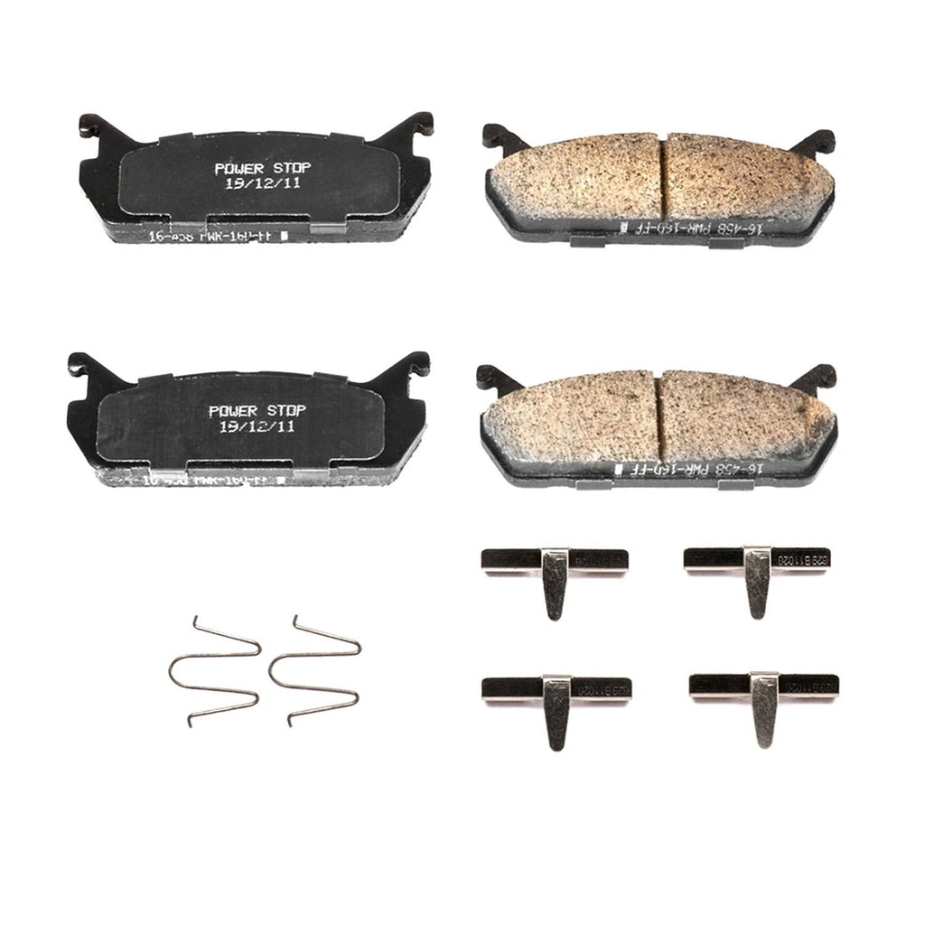 Brake Pads Rear PowerStop Evolution Ceramic Aftermarket New 1990-1993 NA Mazda Miata