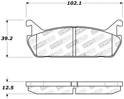 Brake Pads Rear StopTech Sport Aftermarket New 1990-1993 NA Mazda Miata