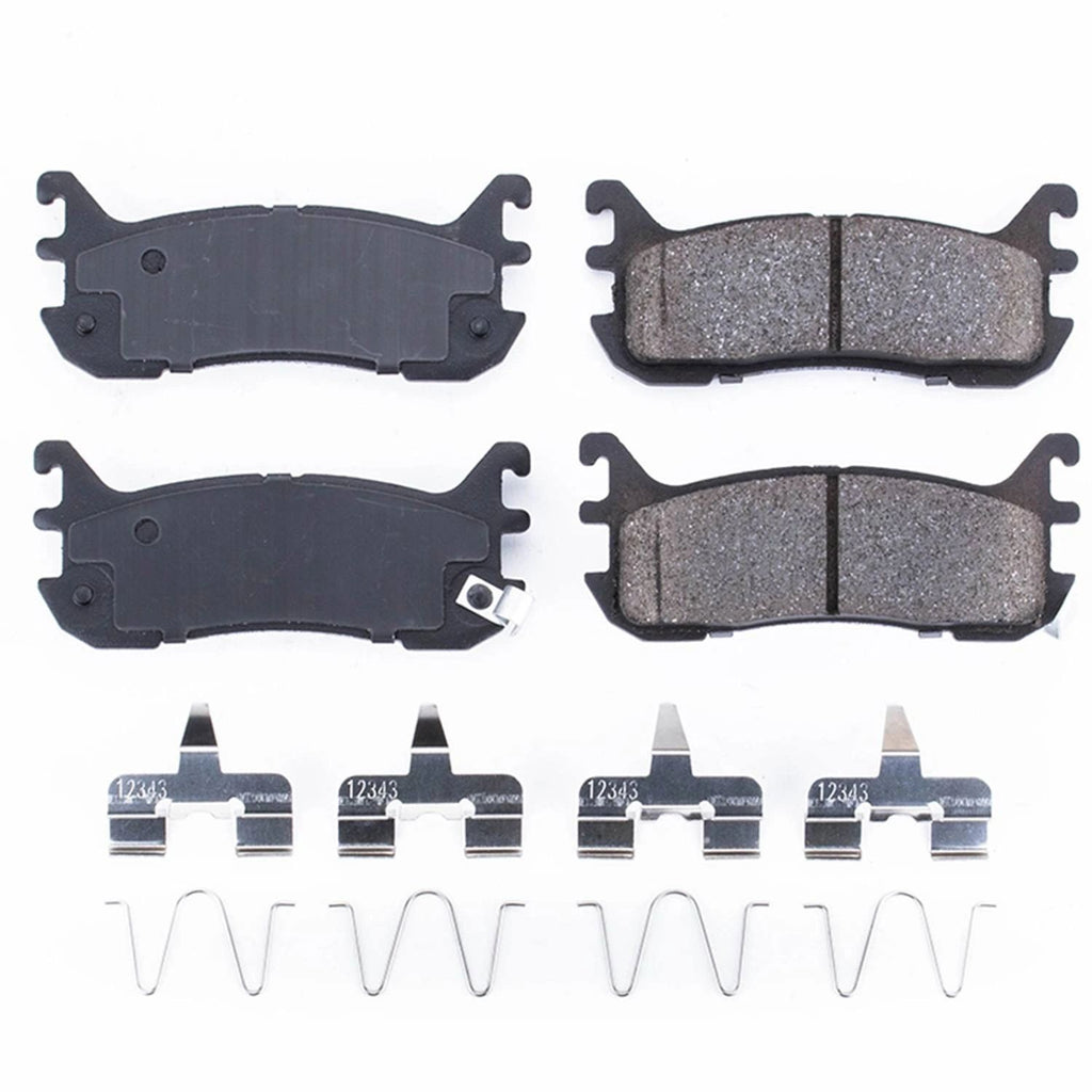 Brake Pads Rear PowerStop Evolution Ceramic Aftermarket New 1994-2002 NA and NB Mazda Miata