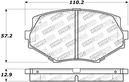 Brake Pads Front StopTech Sport Aftermarket New 1994-2002 NA and NB Mazda Miata