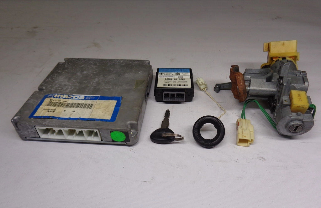 Ignition, Immobilizer, ECU, and Key Set Factory Used 2001 NB Mazda Miata