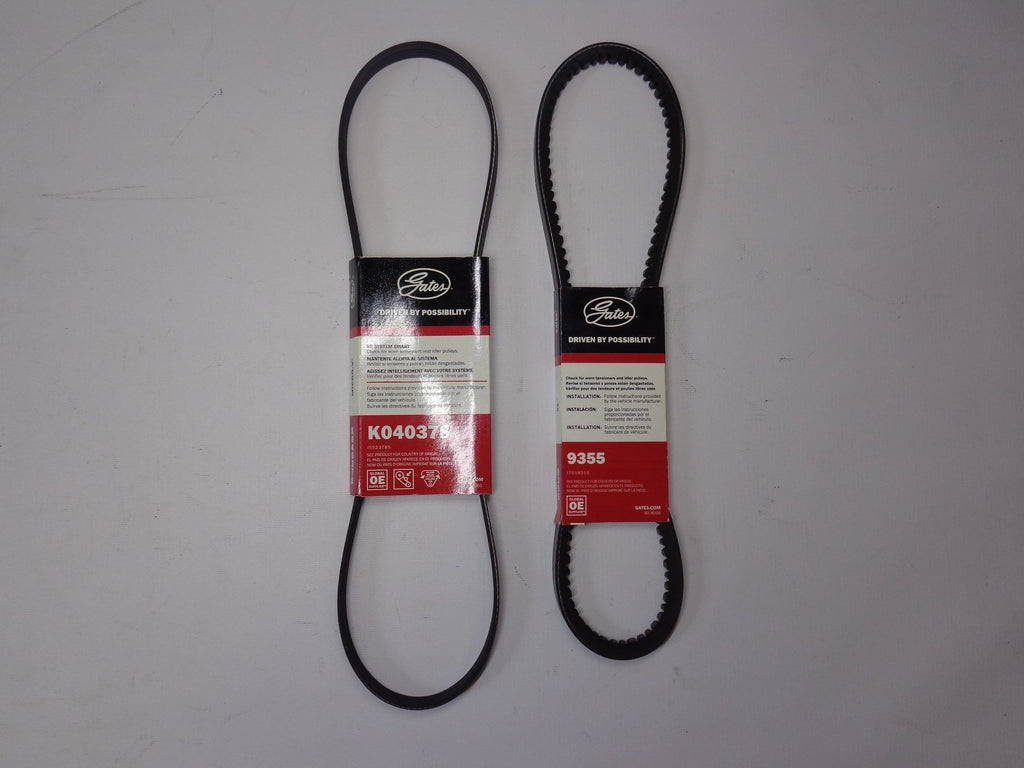 Accessory Drive Belt Kit Gates Aftermarket New 1990-1993 NA Mazda Miata