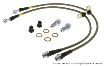 Brake Lines Braided Stainless Steel Stoptech Aftermarket New 1990-2005 NA and NB Mazda Miata