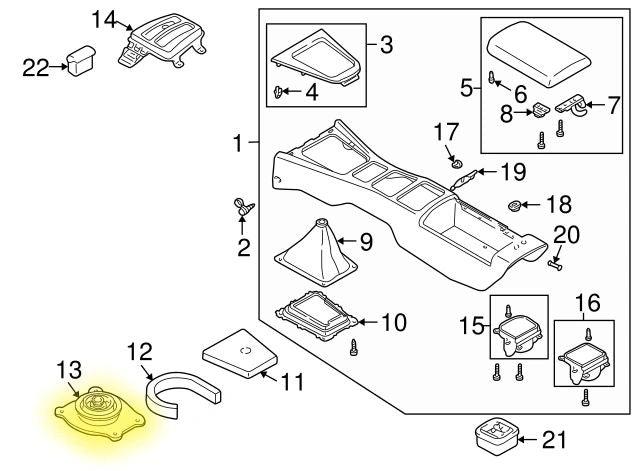 Shifter Boot Upper Insulator Seal Manual Transmission Factory New 1990-2005 NA and NB Mazda Miata